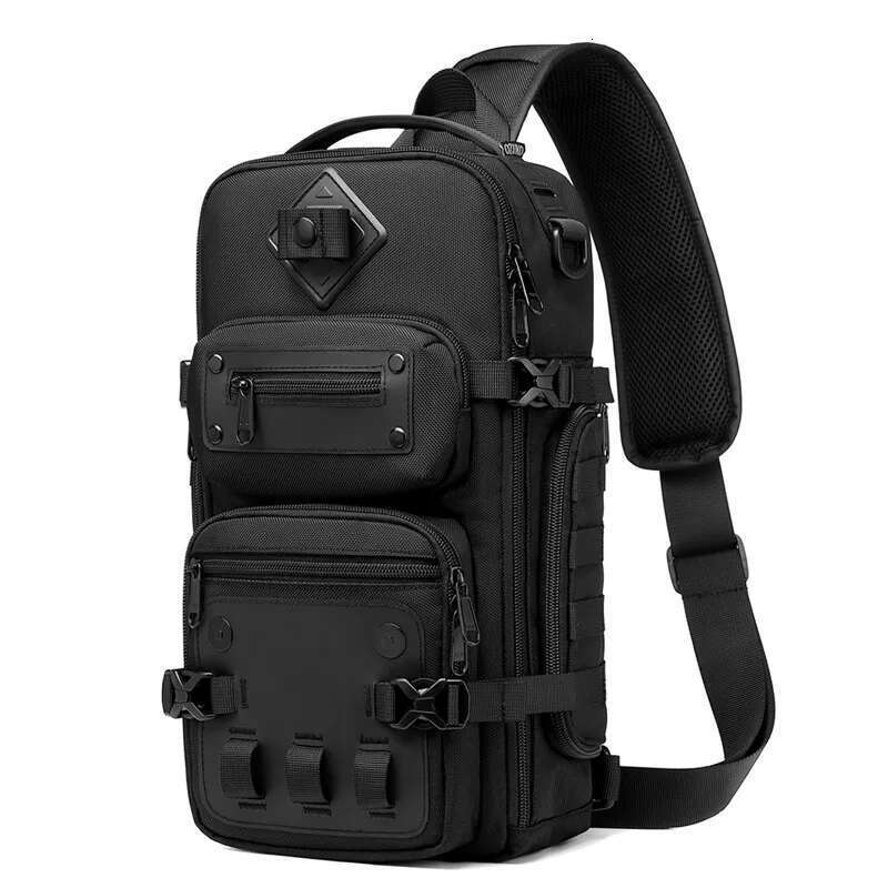 Ozuko bag Outdoor Tactical One Shoulder Crossbody High Capacity Waterproof Sports Bag For Man