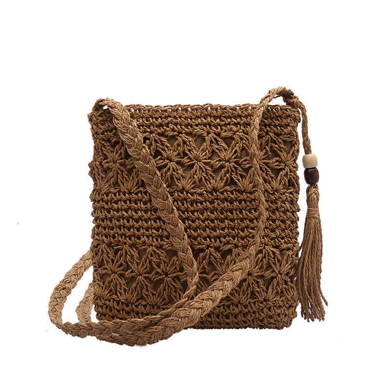 New Woven Beach Thai Bali Holiday Women's Grass Handmade Crossbody Bag