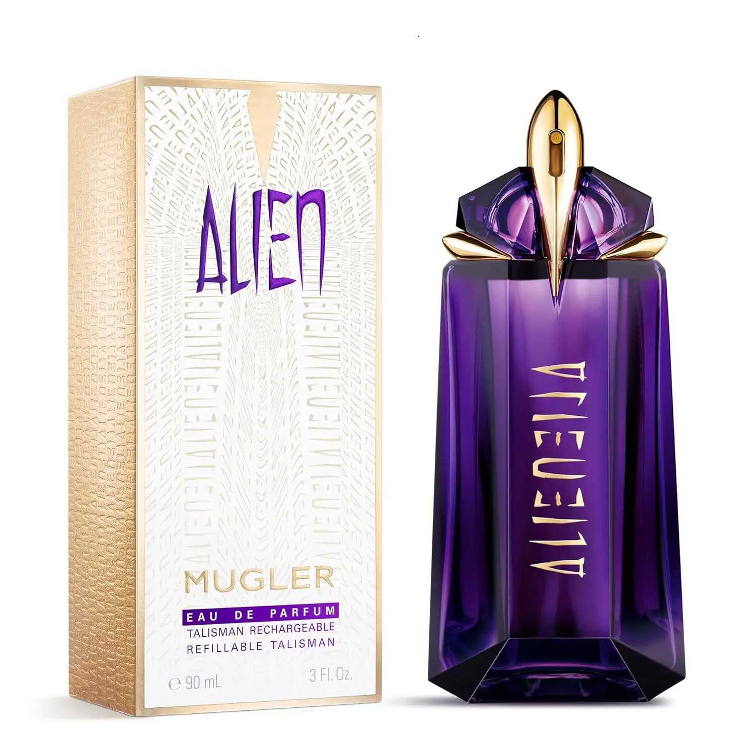 Mugler Alien Eau De Parfum for Women Floral Woody Perfume with Jasmine Wood Amber Long Lasting FragranceT251113