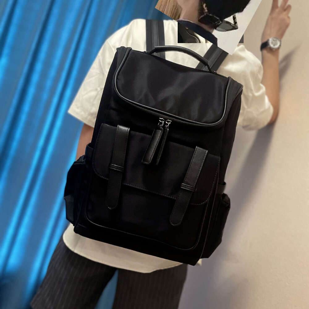 Backpack Youmao Men's Simple and Waterproof Oxford Cloth Business Travel Backpack Large Capacity Student backpack