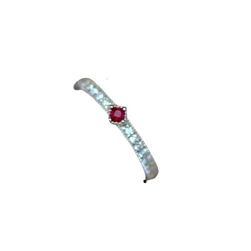 Hip hop style exquisite and elegant ring ring inlaid with womens versatile niche Instagram style factory direct sales