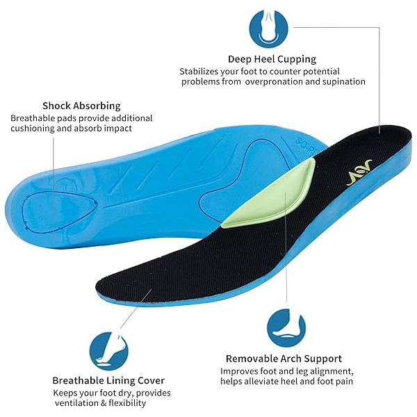 Designer Shoes High Quality Womens Walking Shoes with Arch Support Wide Plantar Fasciitis Sneakers Tennis for Foot Pain Relief