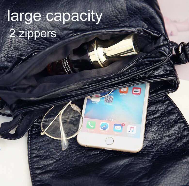 ANAARE Rivet Crossbody For Messenger Bag Small Leather Shoulder Bags Women Handbags Bolsa Feminina Bolsos Mujer