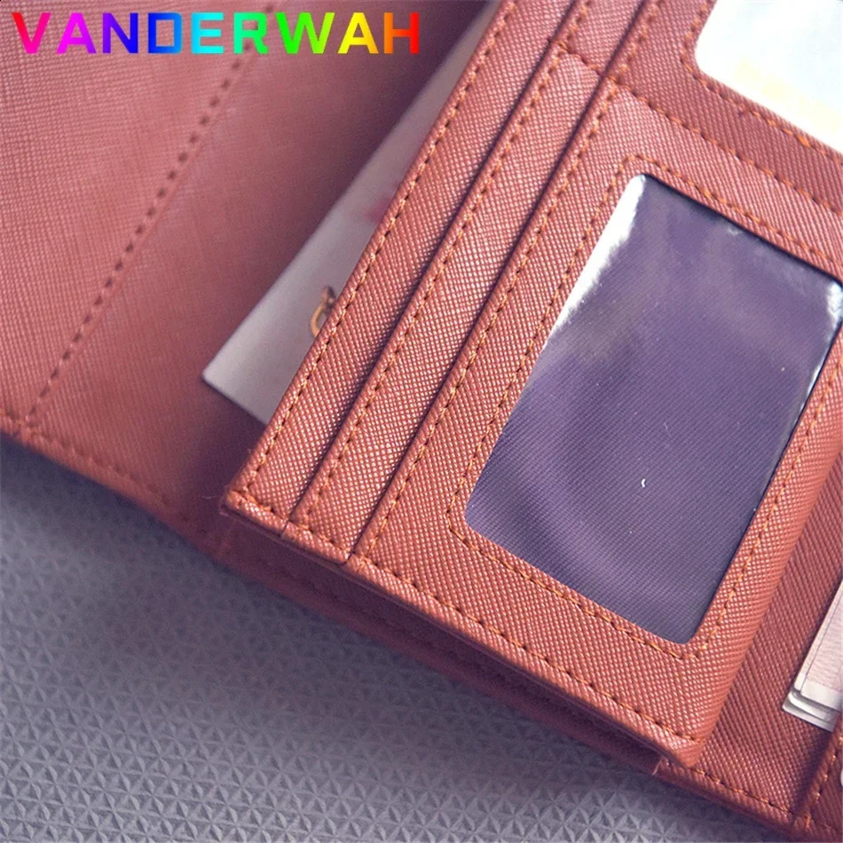 Retro long short money bag high-quality leather wallet retro card holder womens clutch bag party bag mobile phone handbag 250410