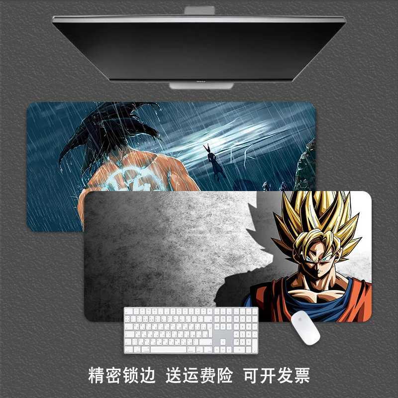 Z Goku er Saiyan Large Mouse Pad Anime Gaming Desk Mat for PC Keyboard Gamer Student Boy H251112
