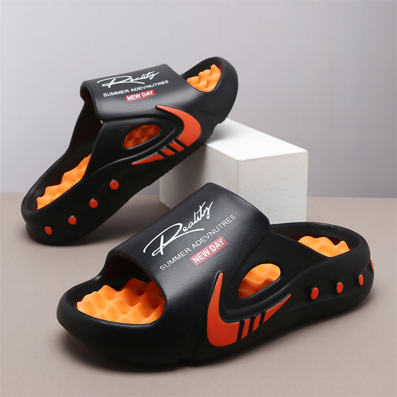 free shipping designer Sandals for man outdoor sport breathable indoor slippers platform black white beach shoes