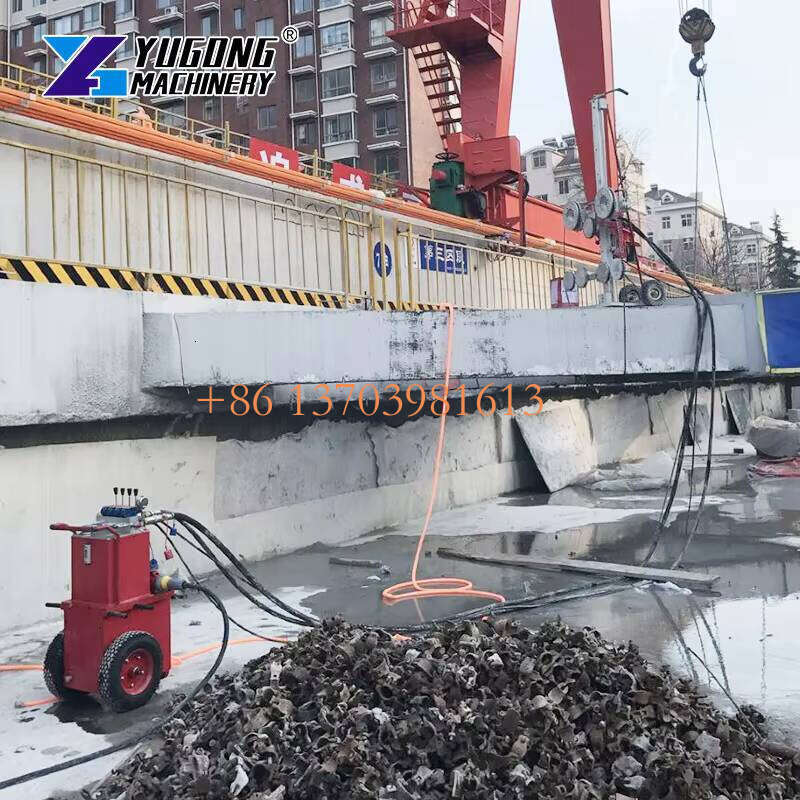 Numerical Control Diamond Wire Saw Machine for Marble Granite Block Cutting Stone Machinery Engine Motor for Concrete Curb Use
