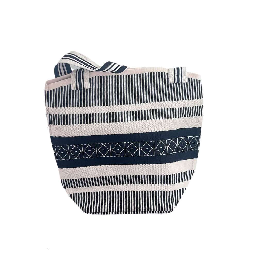 Women's tote shoulder knitted simple and fashionable, large capacity bucket bag, women's bag