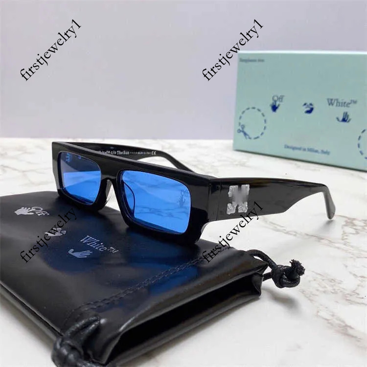 Off Whitesun Glasses Fashion Offwhitesunglasses High Quality 2021 New Offwhite Square Sunglasses Mens Ow4008u Net Red Womens c36 5c1