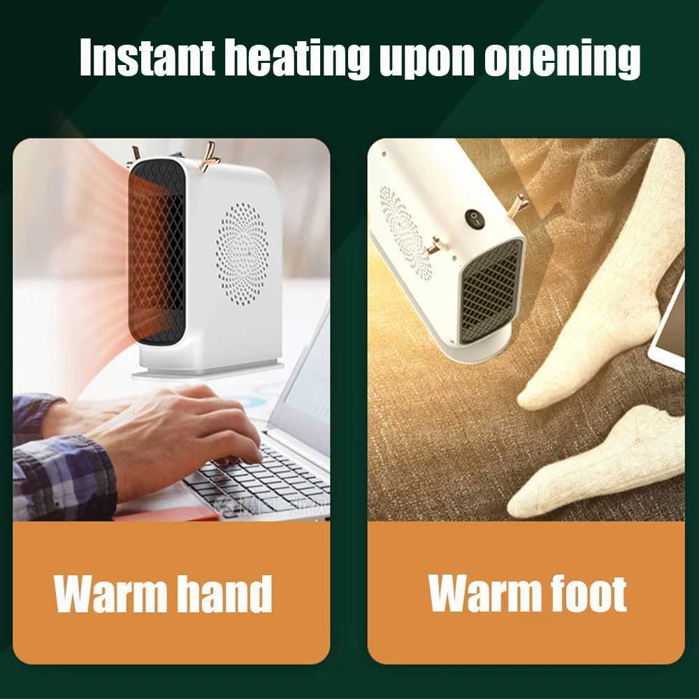 Portable Mini Electric Heater Fast Heating Energy Saving Handheld Warming Device Ideal For Home Use Dormitory Heating 500W Y251113