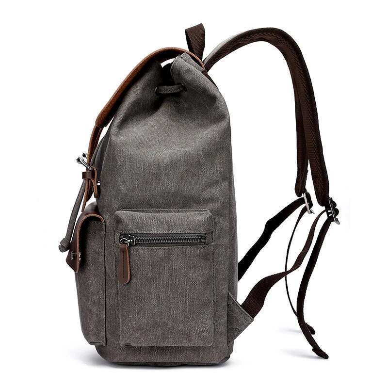 NEW Vintage Canvas School Men's Travel Bags Large Capacity Laptop Backpack Bag High Qualit
