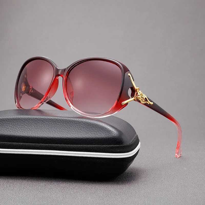 New Large Frame Oval Shape Sunglasses Womens Brand Designer Fashion Sun Glasses Women Outdoor Drive Eyewear UV400C250412