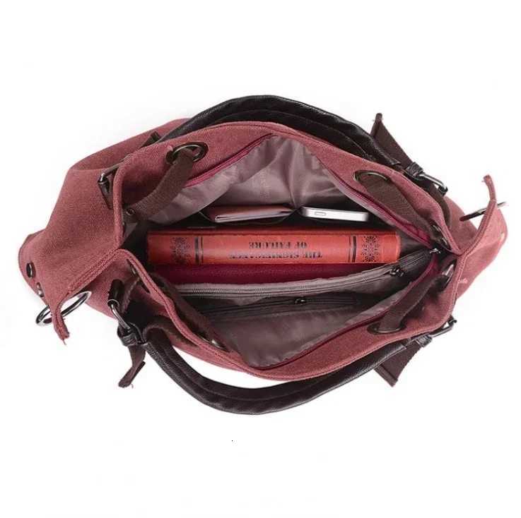 2024 New Arrival Womens Bag Fashion Casual Canvas Bag Large Capacity Handbag Shoulder Messenger Bag Many Colors BD866W251112