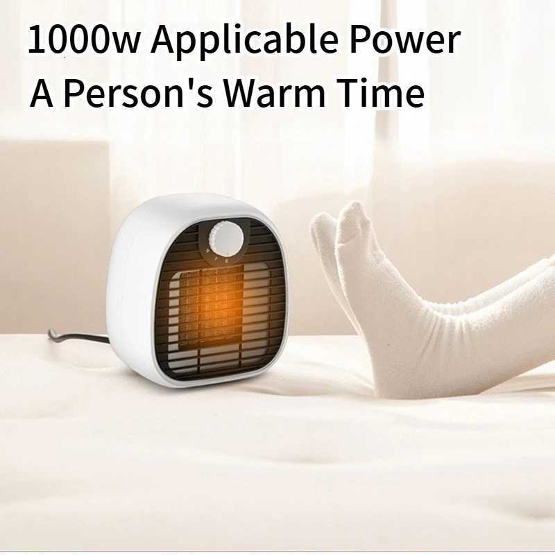 New Mini Space Heater Small Portable Heater for Office Fast Heating Desktop Fan with High Power Compact and Convenient Y251113