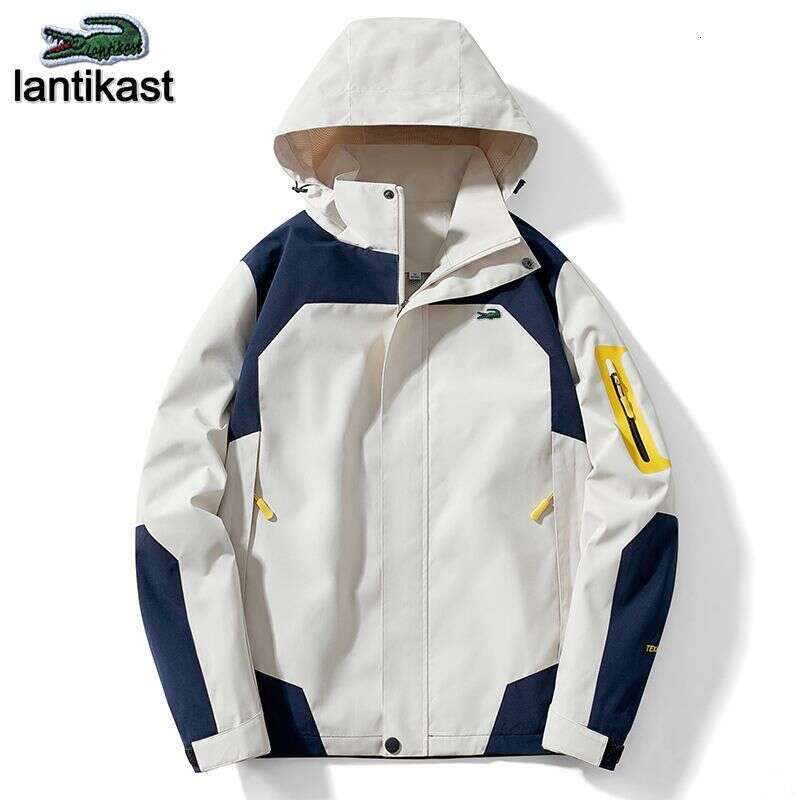 Noble Crocodile Outdoor and Women, designer hoodie Three-in-One, Fleece-Lined, Thickened, Detachable Two-Piece Set, Mountaineering Cold-Proof Jacket f