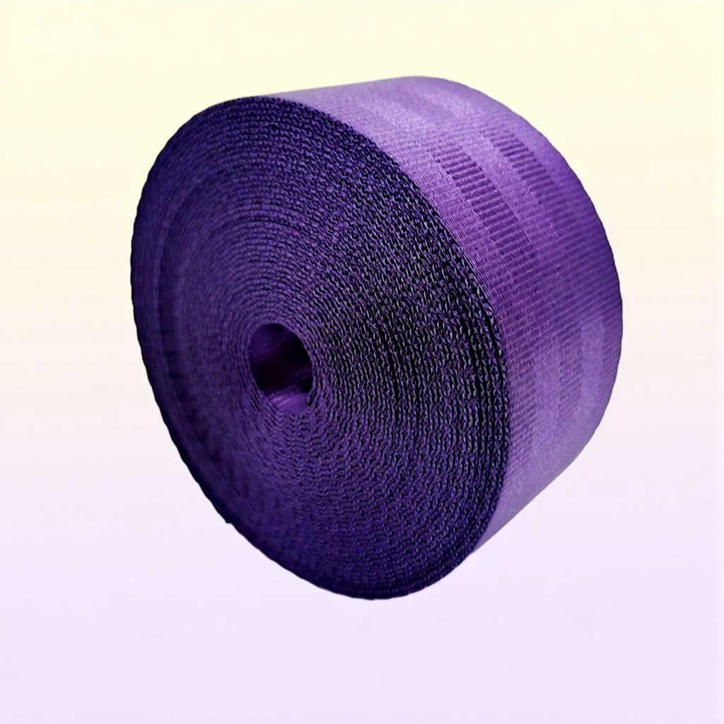 Auto Purple 191 Meters Strengthen Seat Belt Webbing Fabric Racing Car Modified Safety Belts Harness Straps Standard Certified web