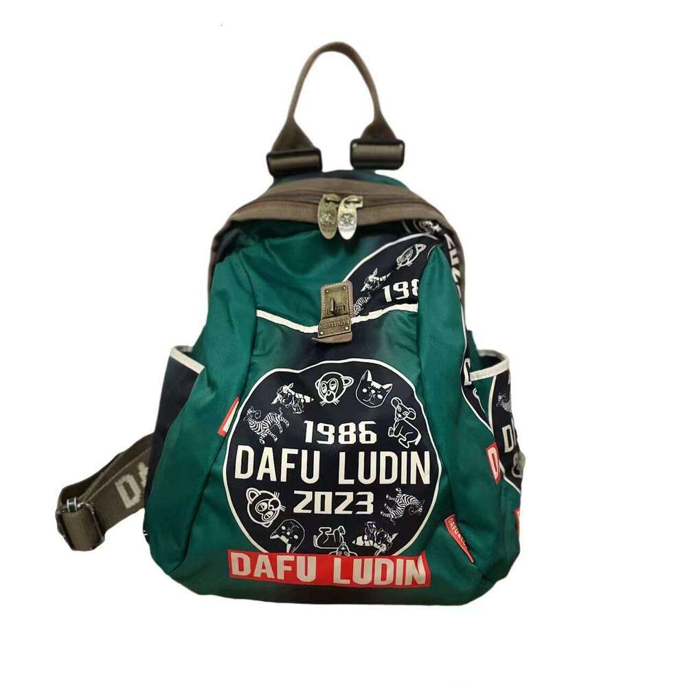 Backpack Women's New Street Printed Shell shaped Backpack Large Capacity Book Bag Waterproof