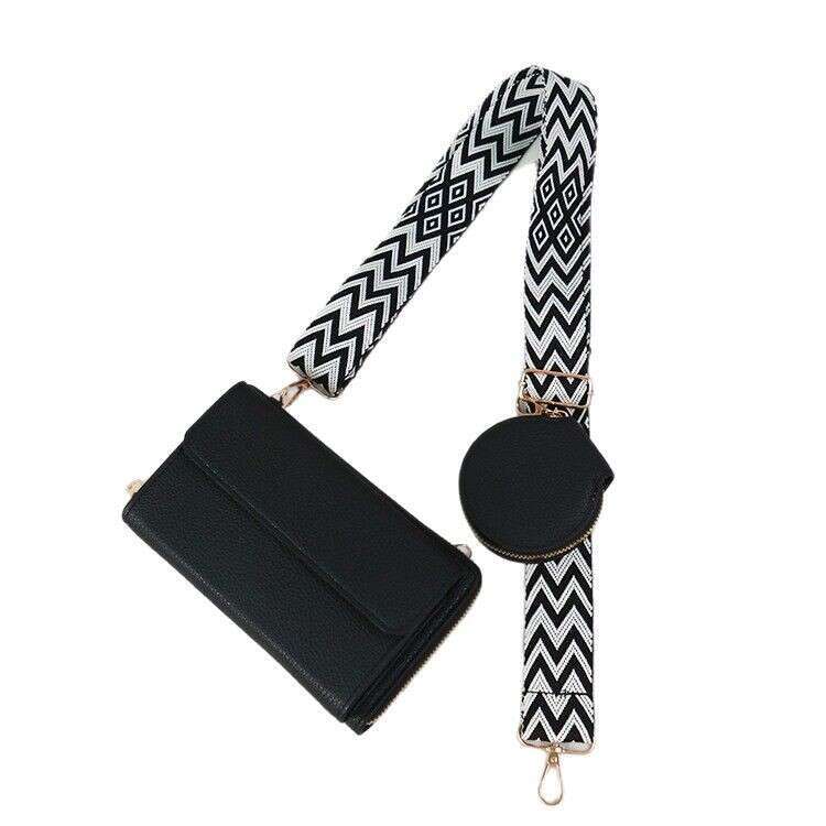 Crossbody mobile phone for women, niche design, single bag, multifunctional wide shoulder strap, mother bag