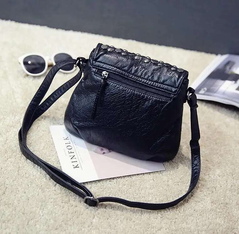 ANAARE Rivet Crossbody For Messenger Bag Small Leather Shoulder Bags Women Handbags Bolsa Feminina Bolsos Mujer