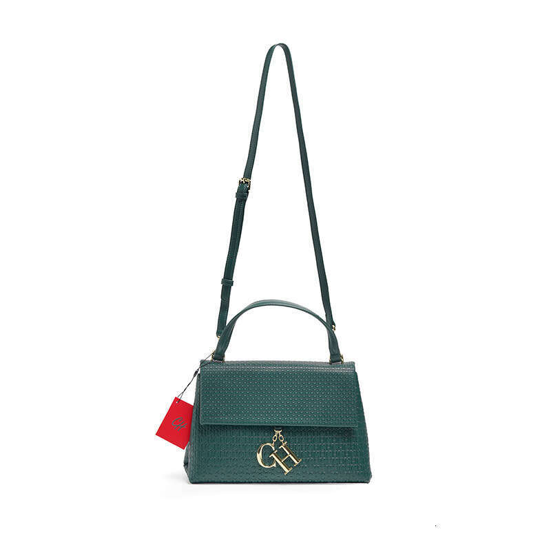 CHHC 2025 New Women's Style Textured Shoulder Bag With Embossed Patterns, Versatile And Popular Handbag