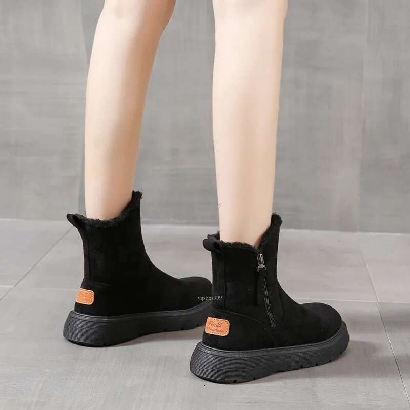 New Free Shipping Designer Shoes Snow Boots For Women 2025 Winter Fur Integrated Warm And Plush Thick Boots Anti Slip Cotton Shoes