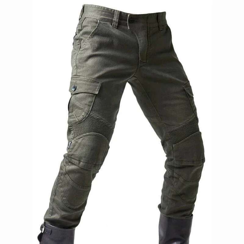 Motorcycle Riding Touring Motojeans Outdoor Protective Knee Hip Pads Pantalon Racing Pants Motorbike Stretch Trousers