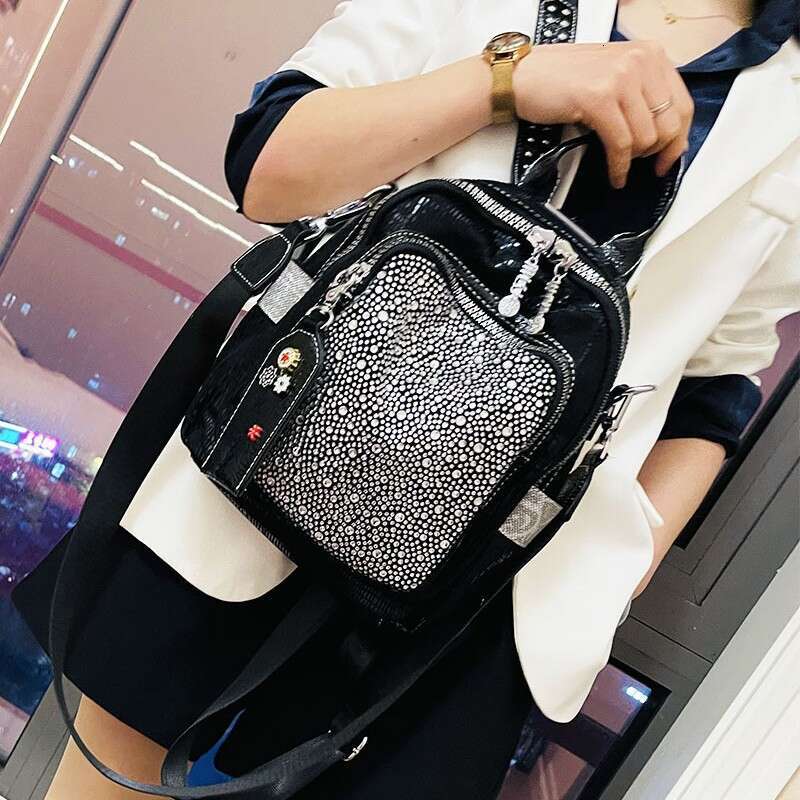 Backpack Advanced New Trendy Travel Bag Fashionable Women's Casual Backpack Single Hundred Shoulder Back