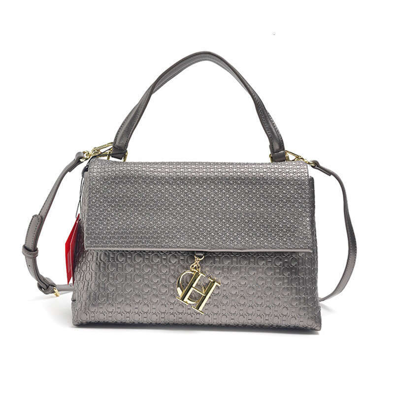CHHC 2025 New Women's Style Textured Shoulder Bag With Embossed Patterns, Versatile And Popular Handbag