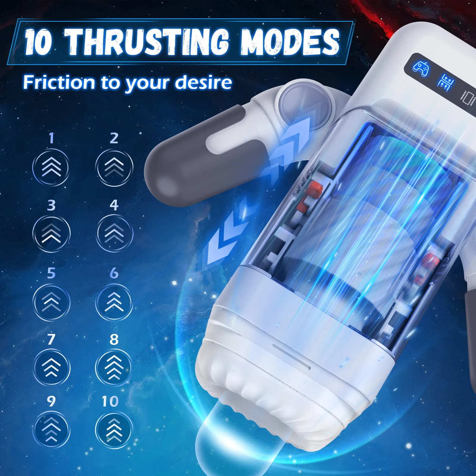Kushor Robot Automatic Male Masturbator Phone Holder Heating Vibration Blowjob Machine Vagina Masturbation for Men Sex Toys 18 250410