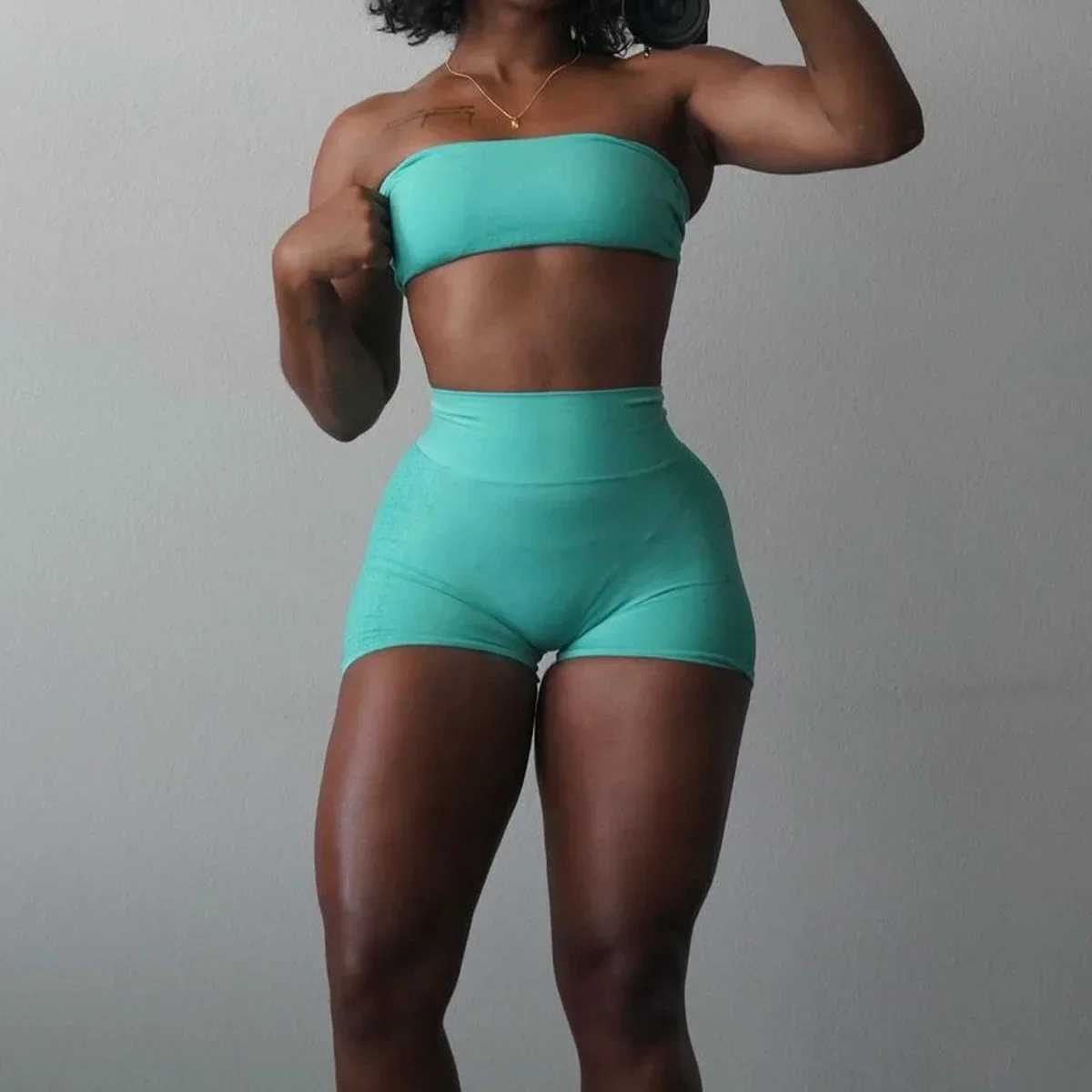 Ignite Shorts Womens Scrunch Bum Shorts Super Stretching Seamless Yoga Short Exercise Bike Short Fitness Gym Tight Y250412