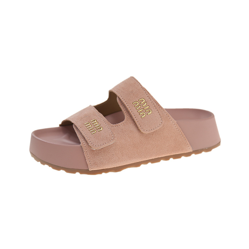 2025 Summer New Style Thick Sole Letter slipper for womens Designer Hot Selling Outdoor Beach Slides Versatile Size 34-39