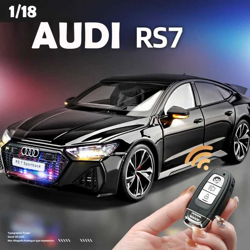 Official Licensed 118 AUDI RS7 Sportback Alloy Car Model Collectibles Miniature Voiture Home Decor Boyfriend Birthday Gift C251112