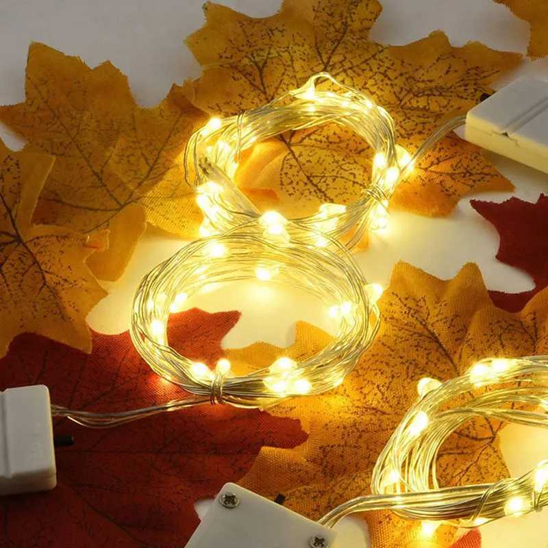 Led Fairy Lights Battery Operated Copper Wire String Lights DIY Christmas Wedding Party bedroom Decoration Garland Lights M251113