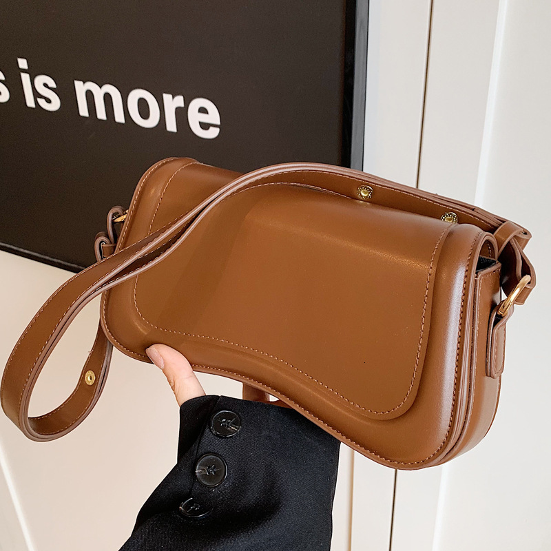 2025S Designer Women S Bag Ladies Crossbody Women S Trendy And Personalized Daily Pillow Bag Solid Color New Single Shoulder Small Square Bag