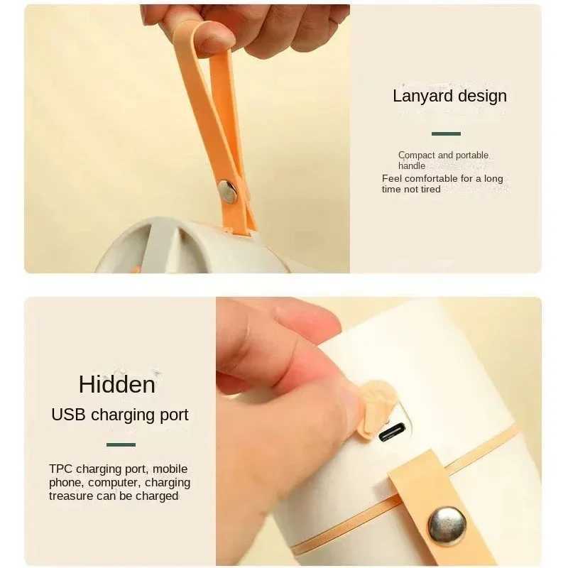 Portable Blender USB Rechargeable Personal Size Blender Juicer Machines Cup For Smoothies And Shakes Fruit Mixer Cup C251113