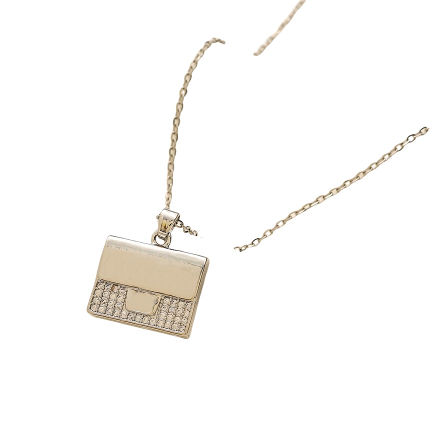 Heart necklace designer necklace plated gold necklace forever love designer jewelry women rose gold metal chain thin letter pendant charm necklace lov