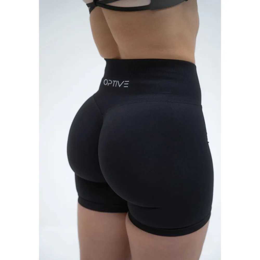 Unity V-shaped pleated shorts suitable for women low waist seamless yoga shorts gym shorts bicycle shorts stretch fitness clothing Y250412