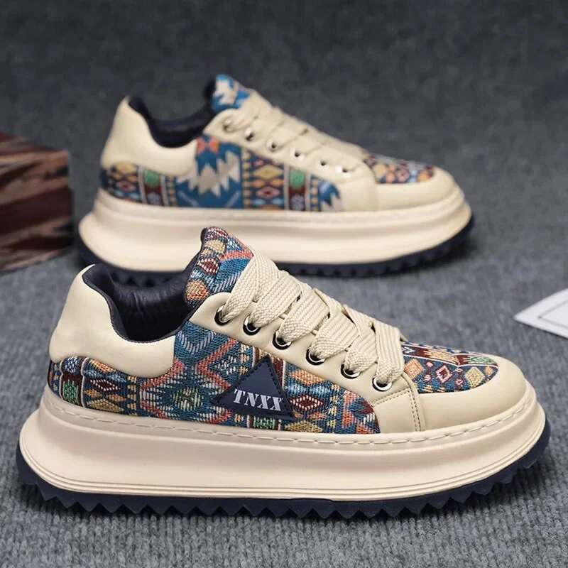 2025 New Outdoor Leather Platform Tennis, Running, Hiking, Skateboarding Designer Fashion Sports Shoes