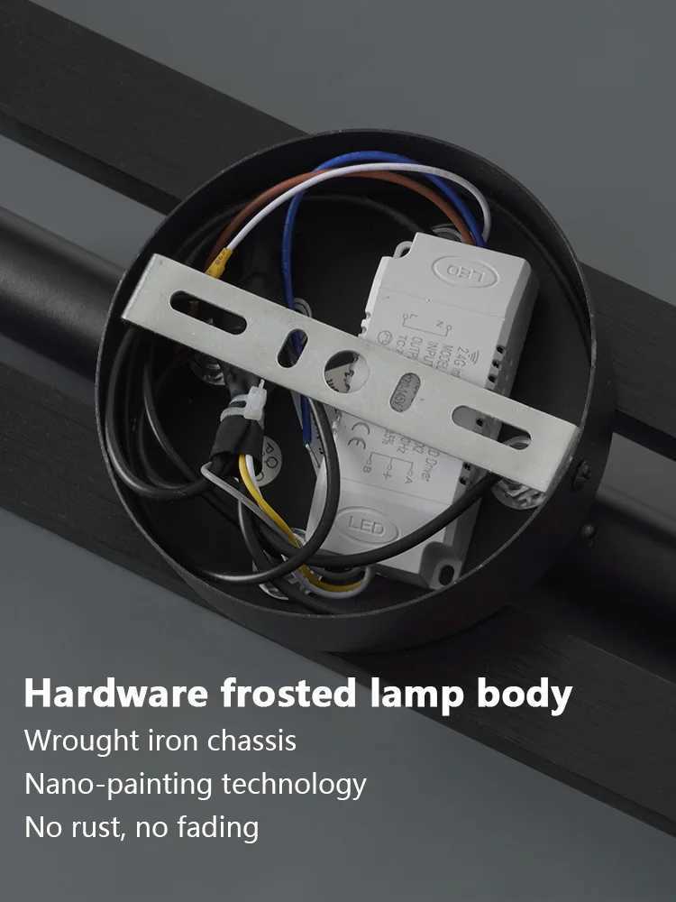 Long Aluminium Modern LED Ceiling Light Creative Design Ceiling Lamp Indoor Lighting Fixture Hallway Balcony Aisle Office Lustre W251112