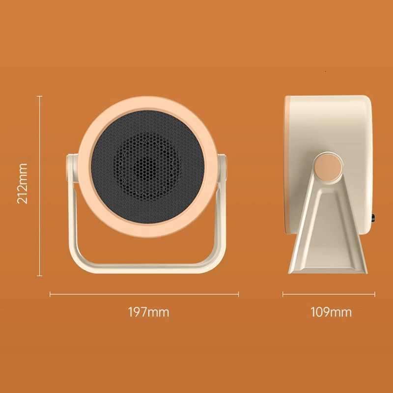 Small Portable Mini Heater High-quty PTC Ceramic Fast Heating 3 Heating Modes Multiple Protections Compact for Indoor Y251113