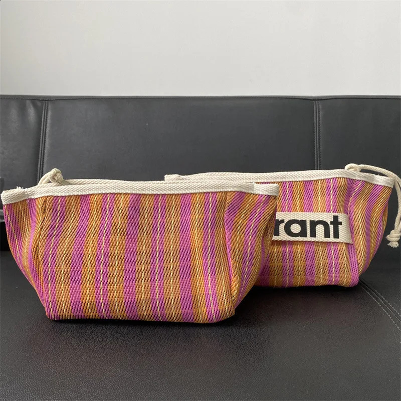 fashion womens bag Maran storage bag mini zipper makeup bag handheld cloth bag 250410