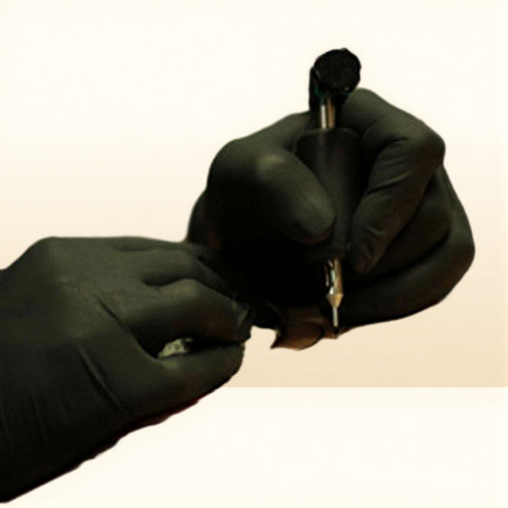100unitcaja nitrile gloves black disposable as ambidextrous octopus for cleaning hogar industrial use latex glove tattoos 201207