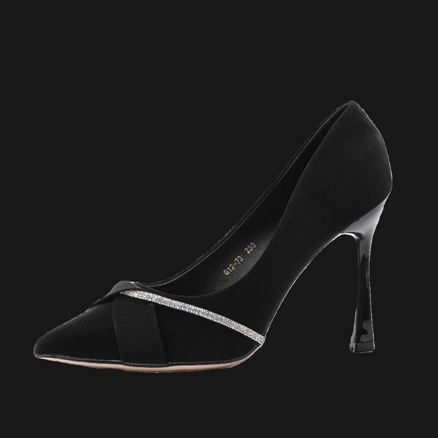 2025 Summer French patent leather pumps for women shoes sex pumps high heels shoes 251113