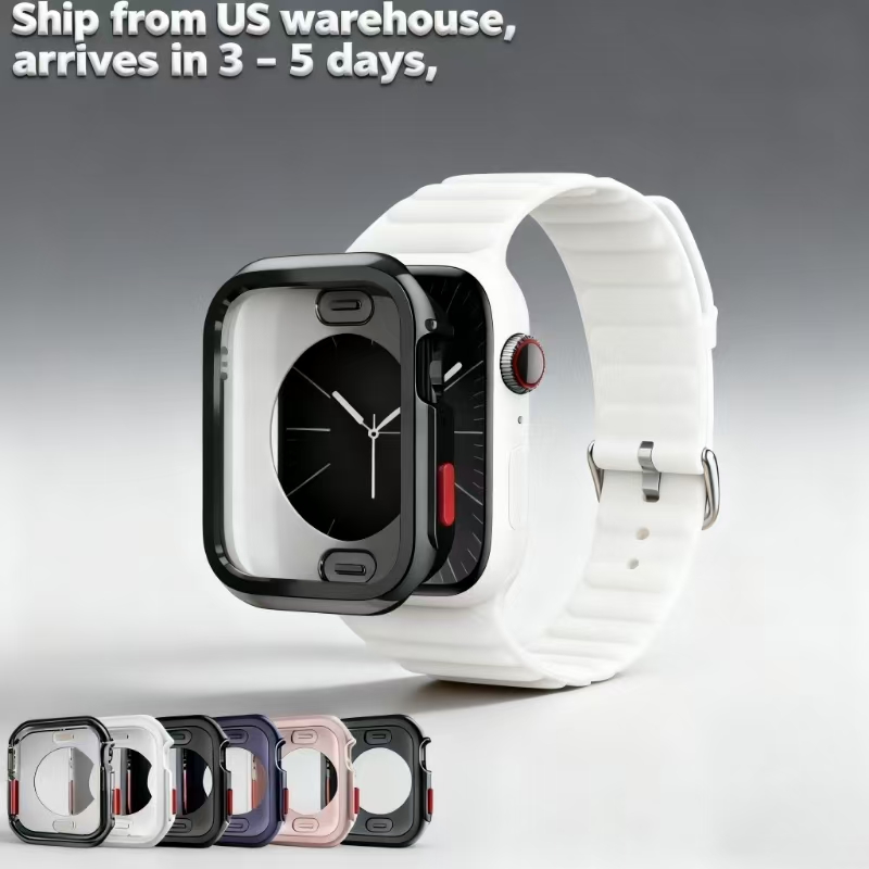 US stock for S11 smartwatch full-cover protective case, HD touch, intelligent voice response, scratch-resistant and wear-resistant