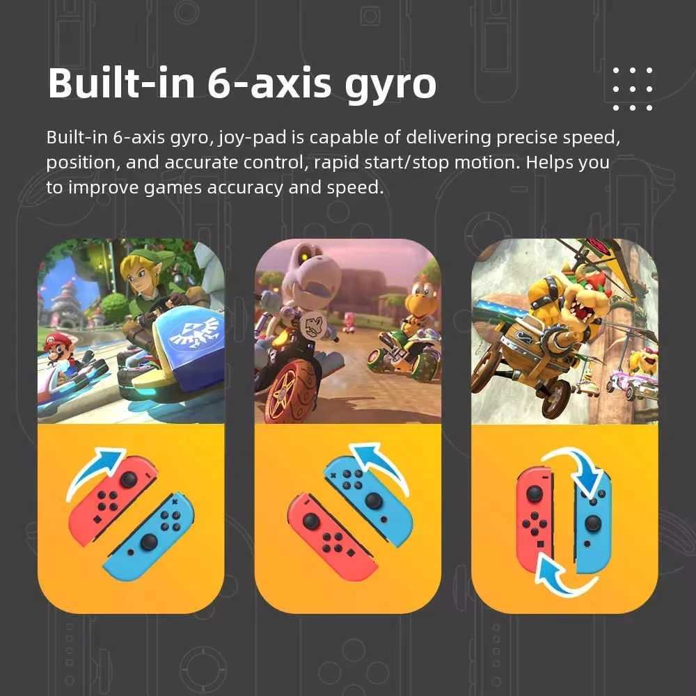 Joy con wireless Switch Control Joycon Controller with Dual Vibration Joystick Gamepad For switch video game consoles Accessorie H2511134