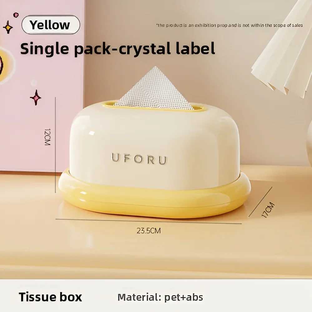 BathroTissue box living ro high-end light luxury desktop high-end art table decorationcreative highappearance paper box Y251112