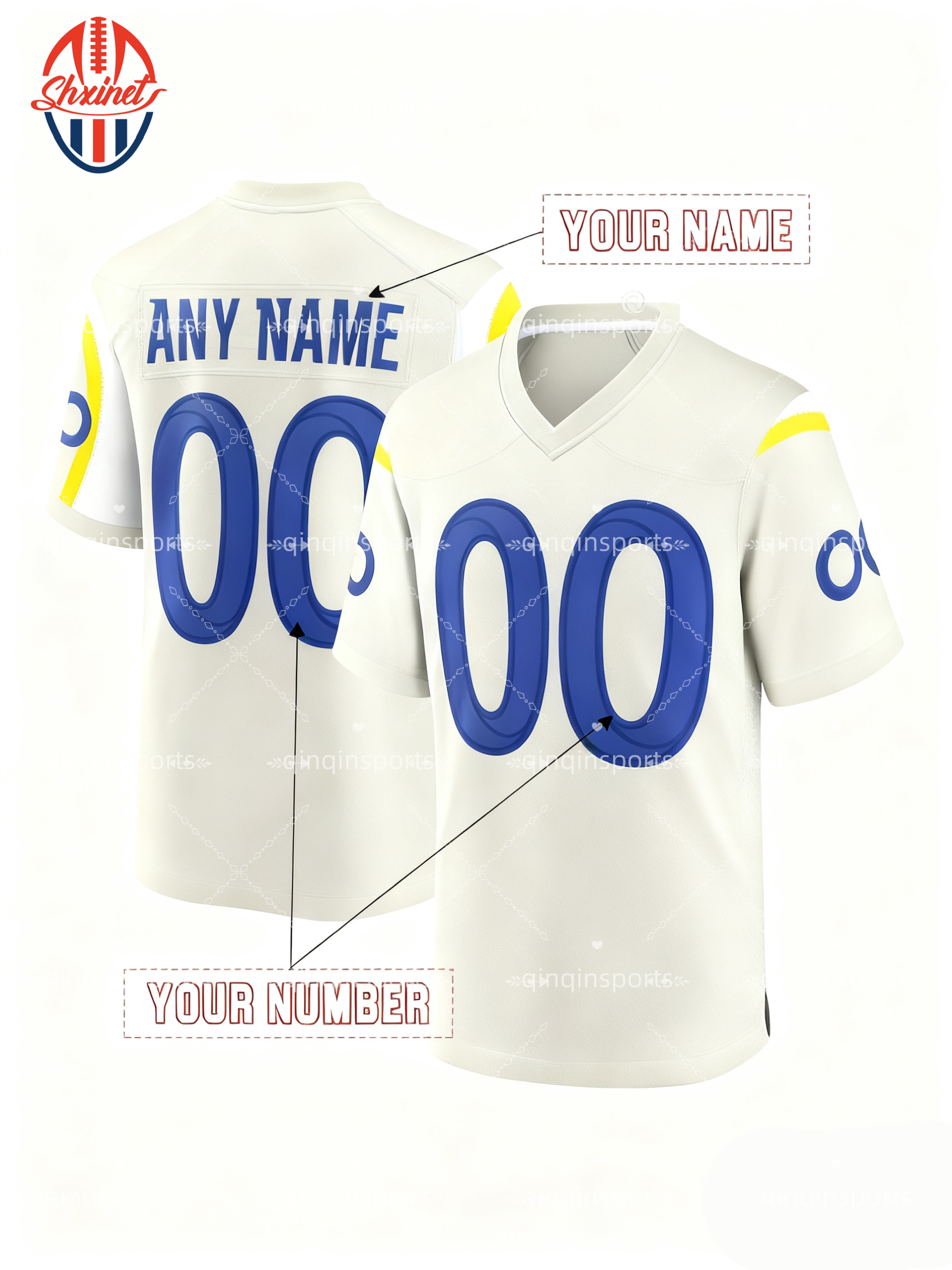 2025 Rivalries Kyren Williams Aaron Donald Puka Nacua avante Adams Christian Rozeboom Jaylen McCollough Stetson Men's, women's children'