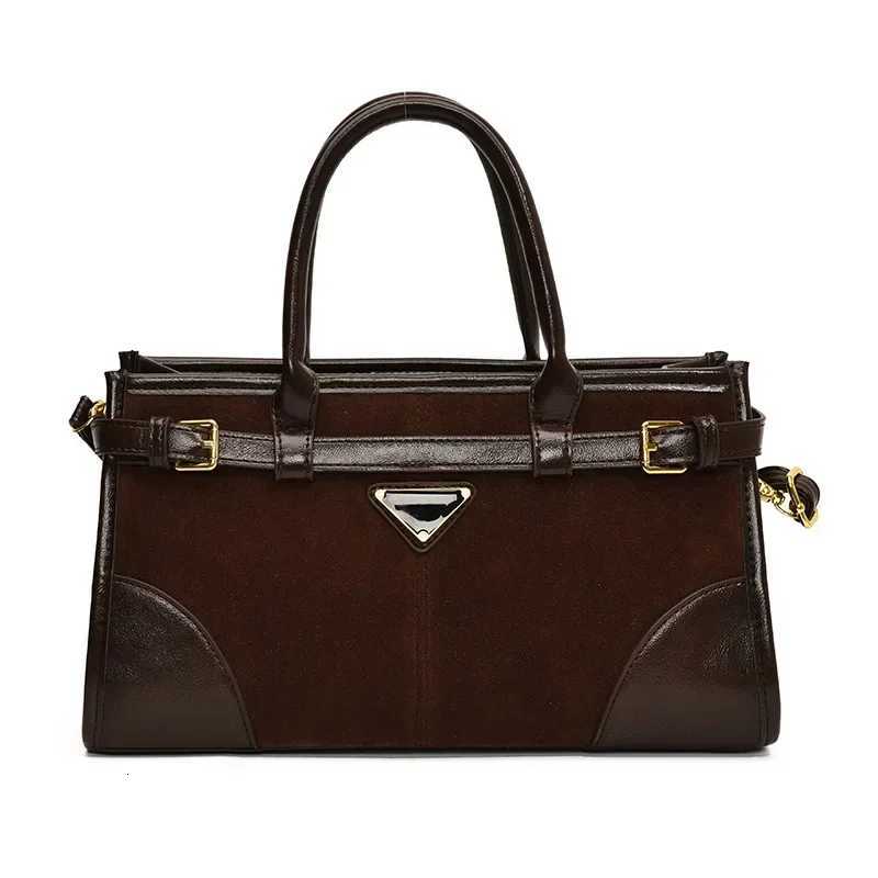 2025 AW New Womens Faux Suede Baguette Bag - Long Handle Shoulder/Armpit Dual Style Spacious 25L Capacity Fashion-ForwardW251112