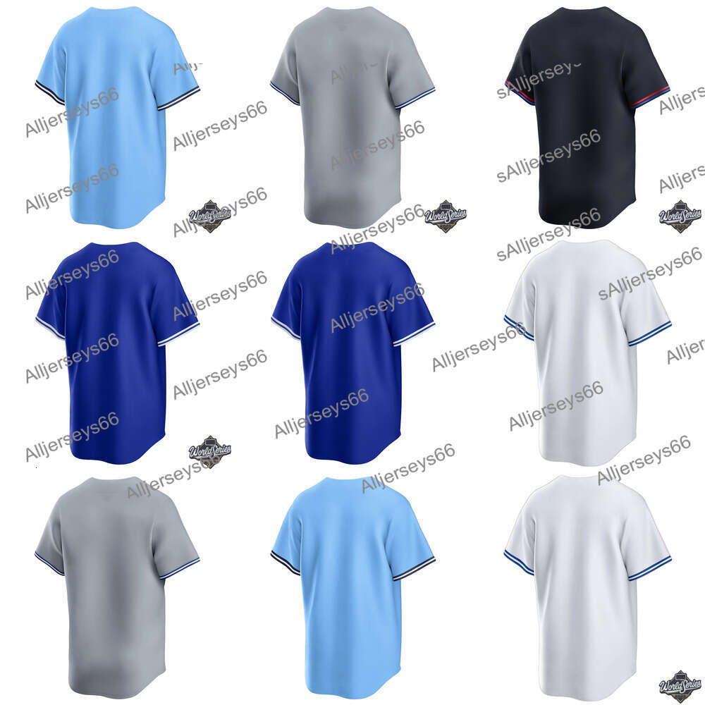 2025 Baseabll Jerseys World Series Blue Vladimir Guerrero Jr. Alejandro Kirk Jersey Addison Barger Trey Yesavage George Springer Bo Bichette Daulton Varsho Joe