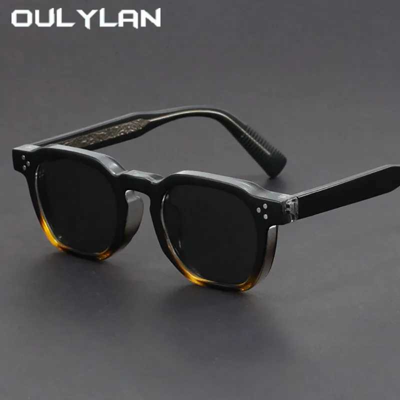 2024 Trending Product Outdoor SunGlasses For Men and Women Sunscreen Sturdy Metal inlay Thick Sun Glasses UV400 VintageC250412